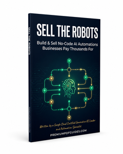 Sell the Robots: Build & Sell No-Code AI Automations Businesses Pay Thousands For