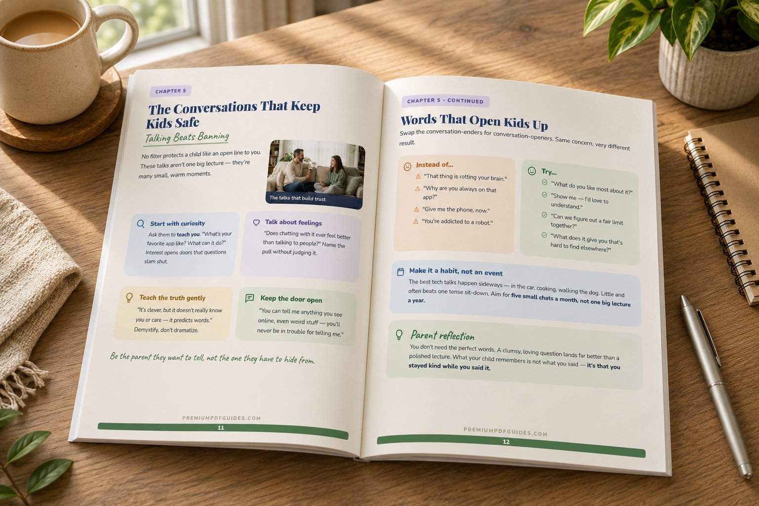 Sample page three from AI Friends, the parent's guide to chatbots and companions