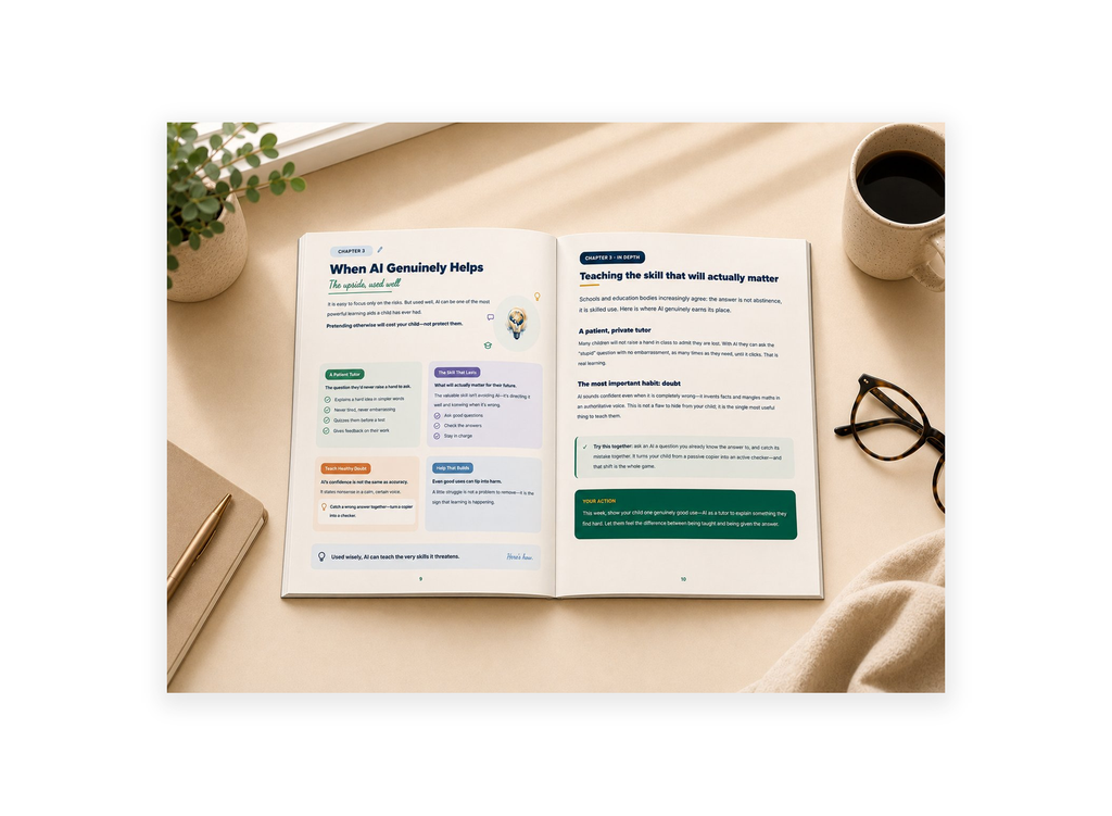 A Parent's Guide to AI & Homework: Helping or Cheating?
